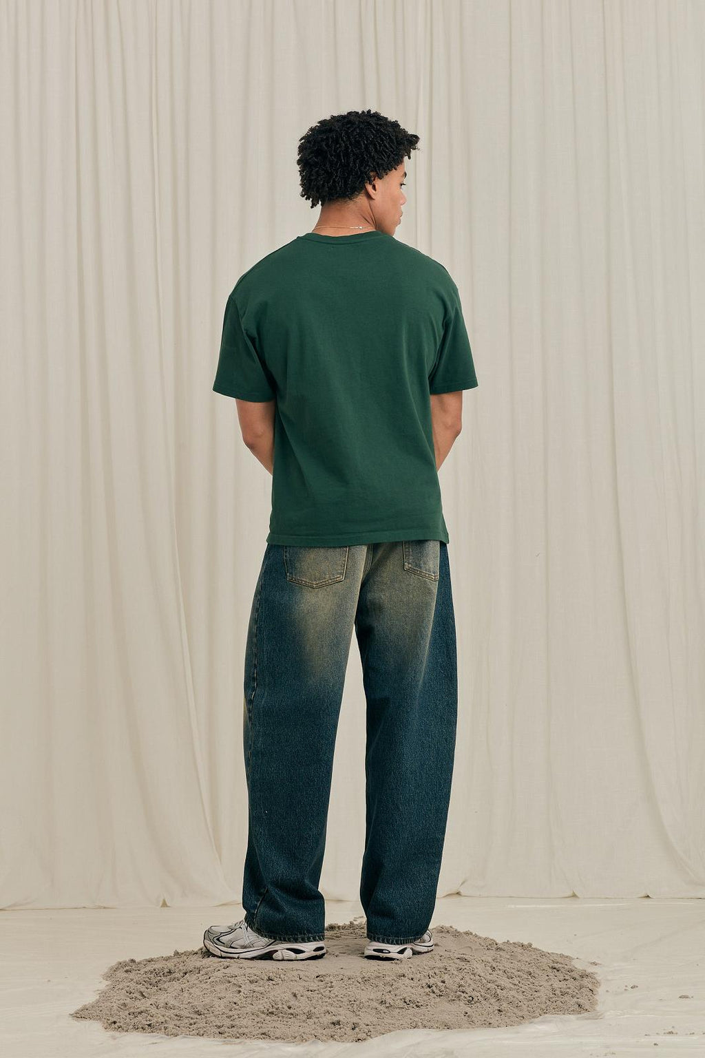 ARBOR ANTWERP Green AA Arbor logo t-shirt