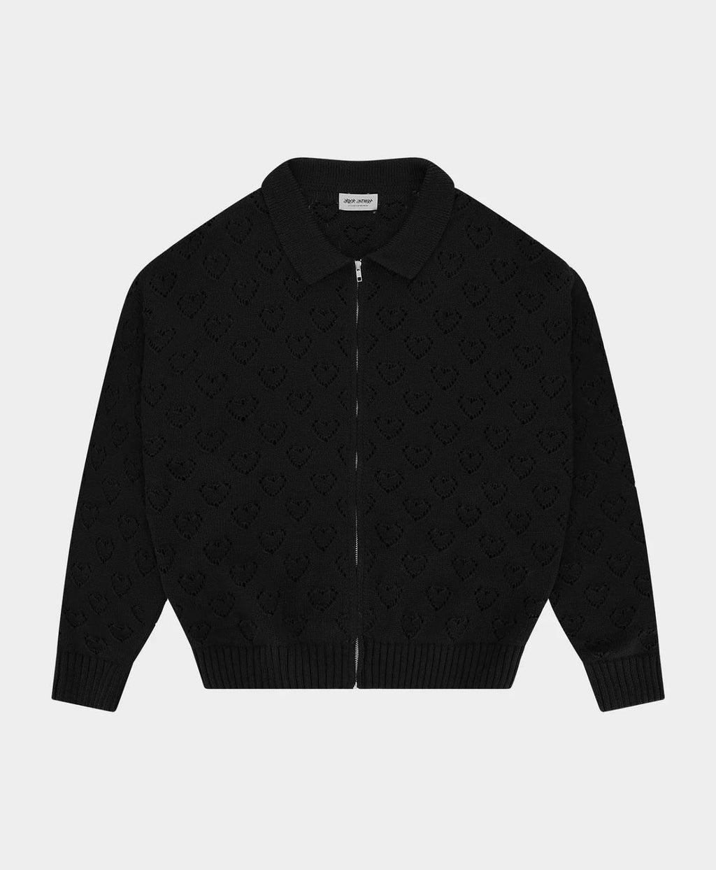 ARBOR ANTWERP Heart zip knit