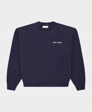 ARBOR ANTWERP Heartwork crewneck blue