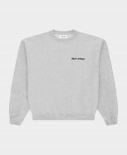 ARBOR ANTWERP Heartwork crewneck melange grey