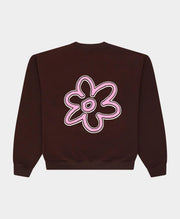 ARBOR ANTWERP Line flower crewneck