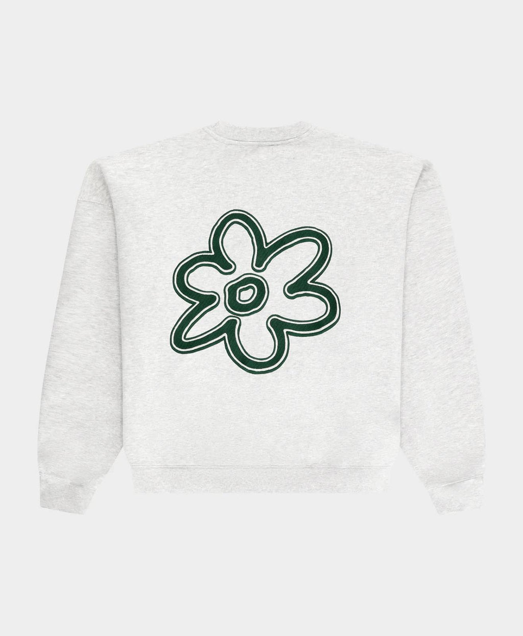 ARBOR ANTWERP Line flower crewneck