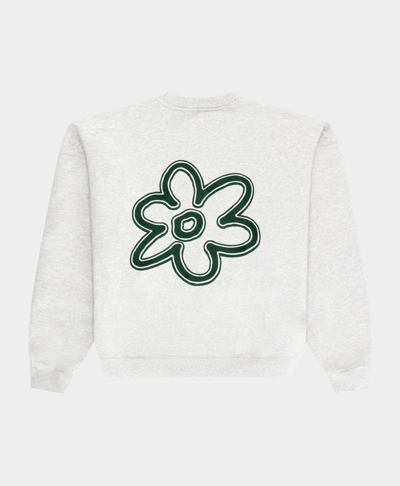 ARBOR ANTWERP Line flower crewneck