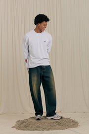 ARBOR ANTWERP Melange grey lotus longsleeve