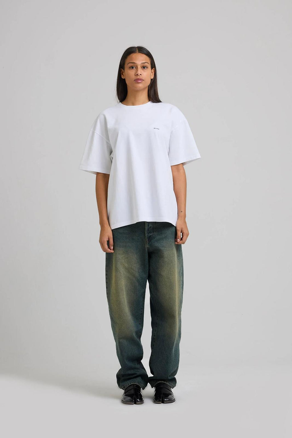ARBOR ANTWERP Micro logo cropped t-shirt