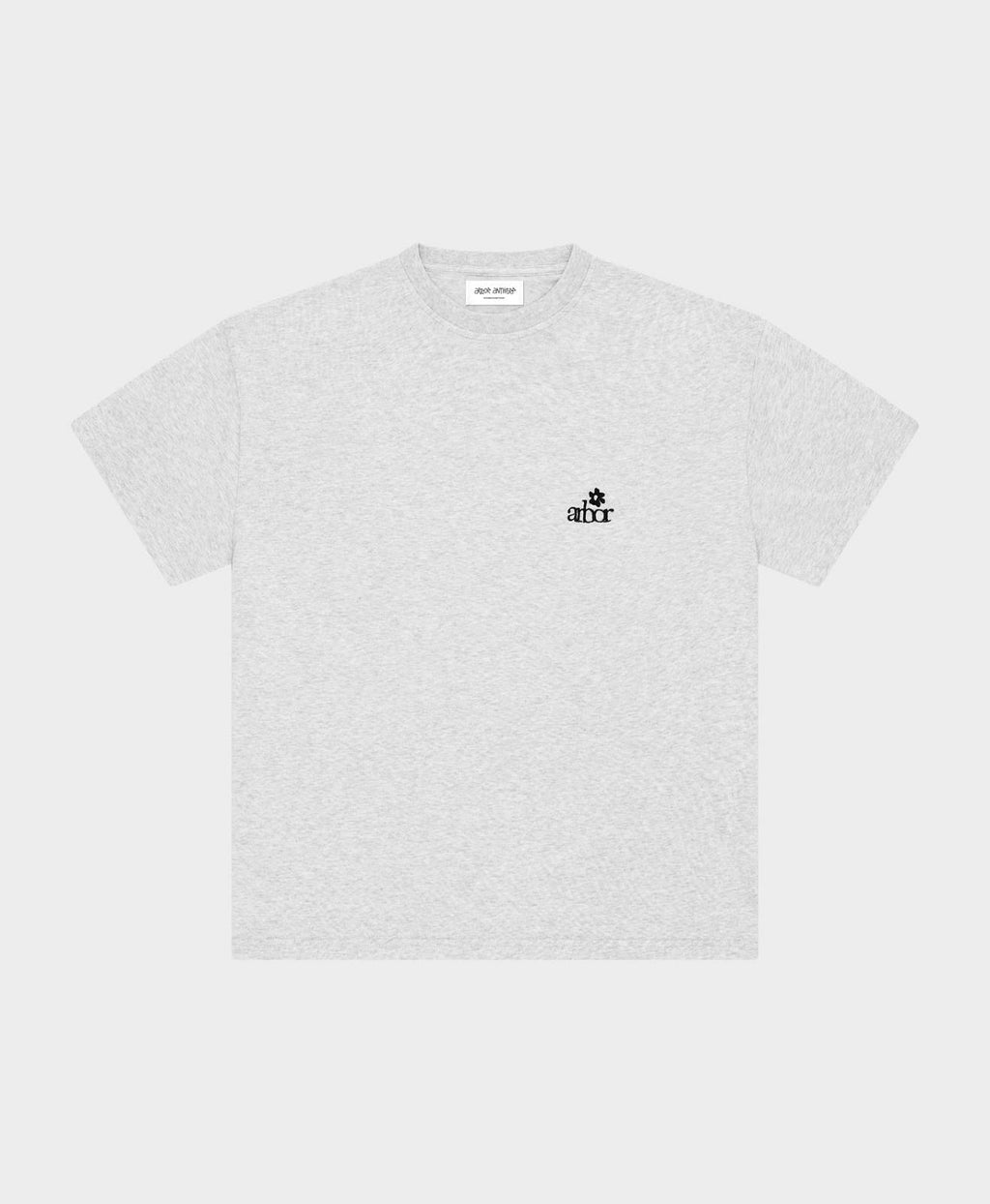 ARBOR ANTWERP Mini flower melange grey t-shirt