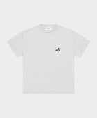 ARBOR ANTWERP Mini flower melange grey t-shirt