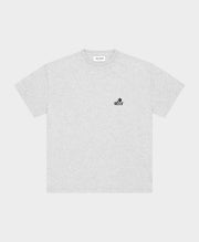 ARBOR ANTWERP Mini flower melange grey t-shirt