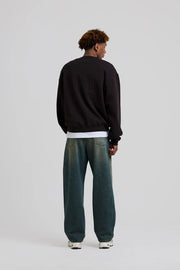 ARBOR ANTWERP Needle drop crewneck
