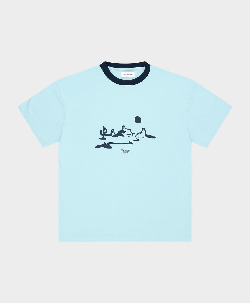 ARBOR ANTWERP Oasis blue t-shirt