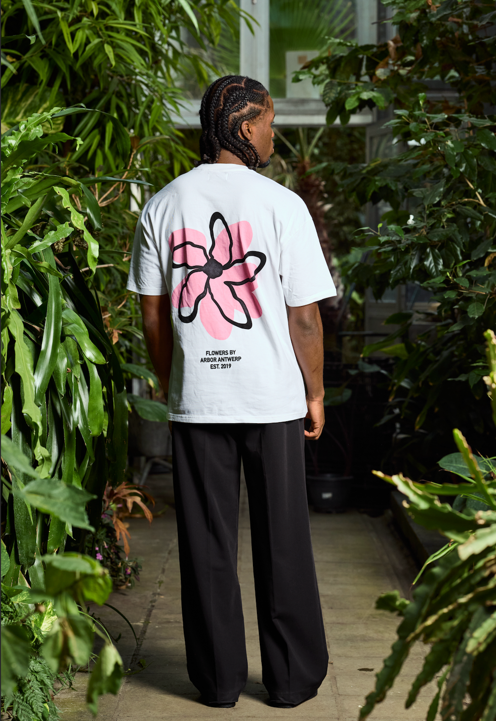 PINK FLORAL T-SHIRT