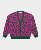 PINK LEOPARD CARDIGAN