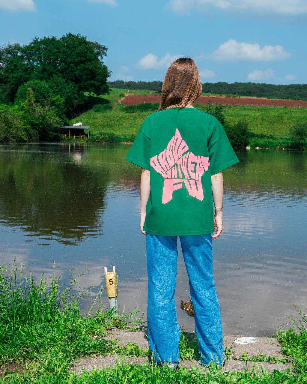 PINK STAR T-SHIRT