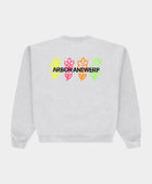 ARBOR ANTWERP Pixel flower crewneck