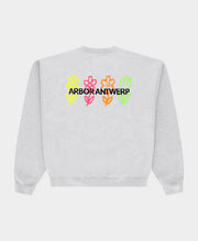 ARBOR ANTWERP Pixel flower crewneck