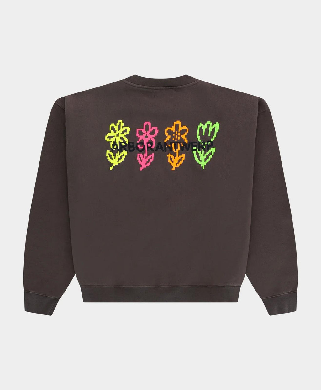 ARBOR ANTWERP Pixel flower crewneck