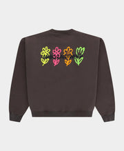 ARBOR ANTWERP Pixel flower crewneck