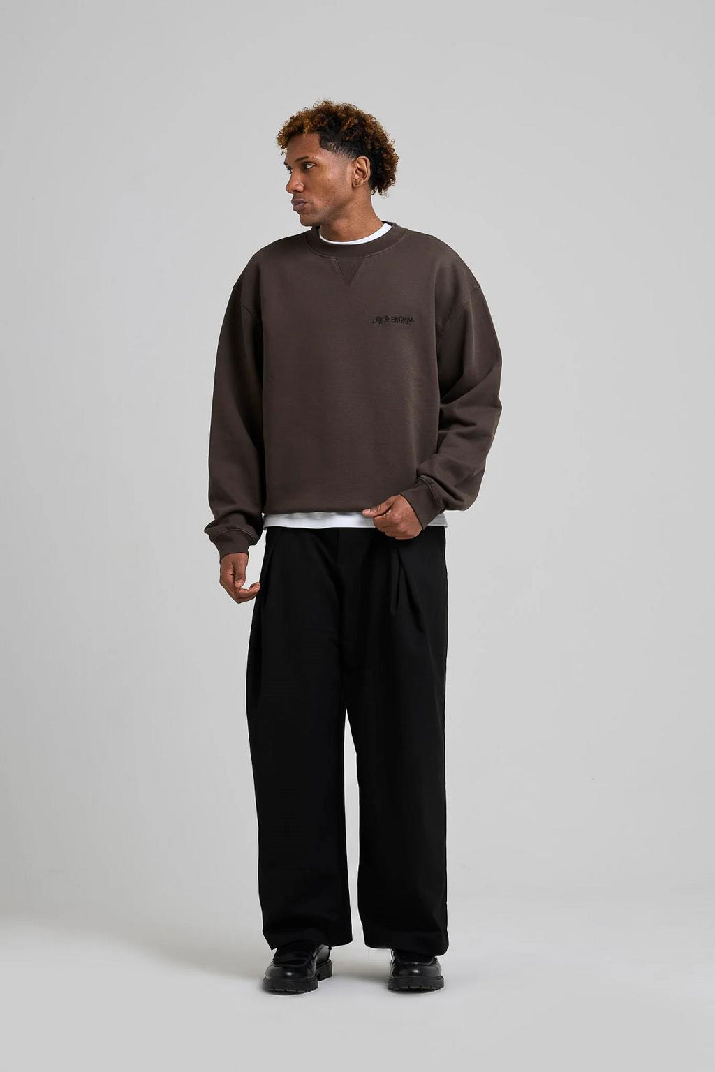 ARBOR ANTWERP Pixel flower crewneck