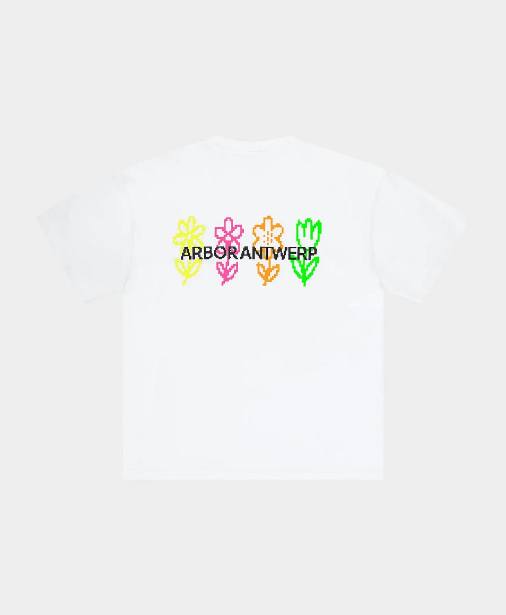 ARBOR ANTWERP Pixel flower t-shirt