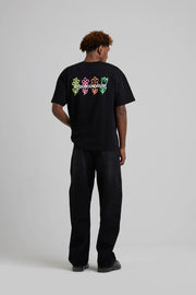 ARBOR ANTWERP Pixel flower t-shirt