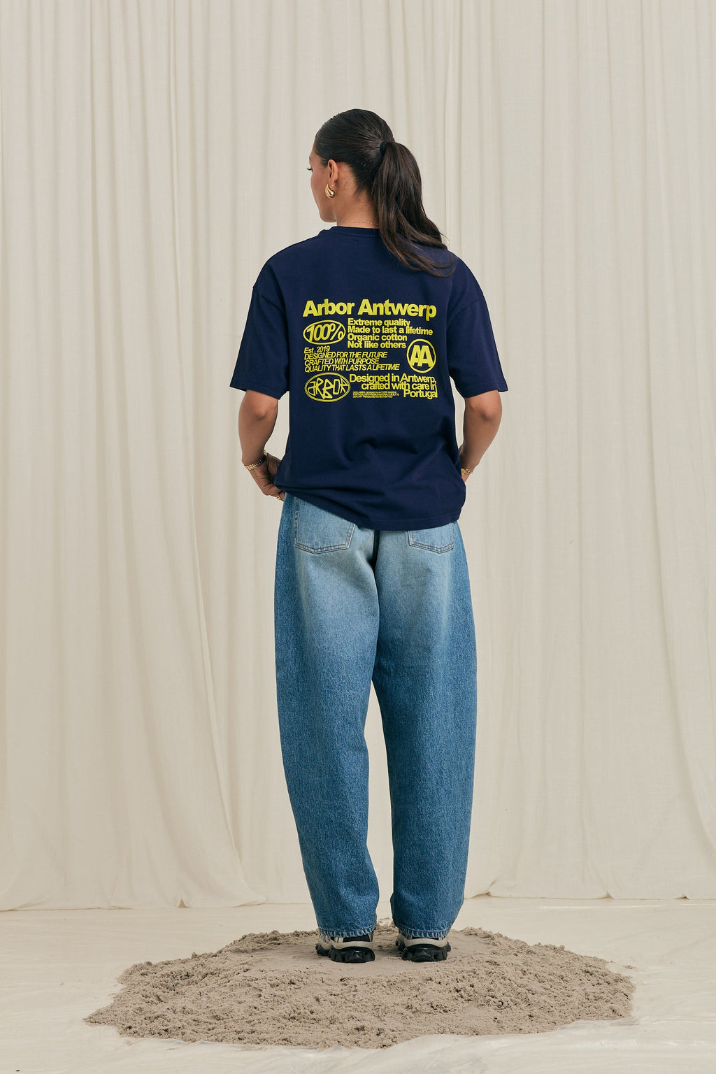 QUALITY BLUE T-SHIRT