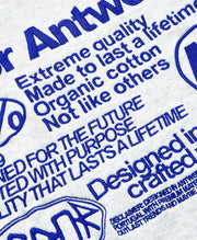 ARBOR ANTWERP Quality grey hoodie