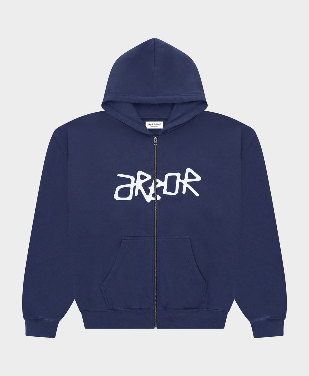 REAL ARBOR ZIPPED HOODIE
