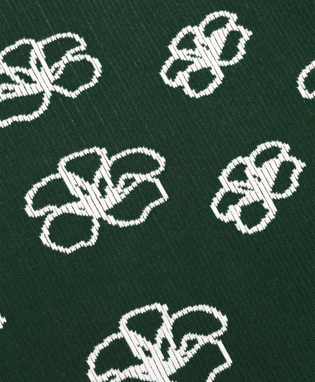 RIBBED FLOWER KNIT