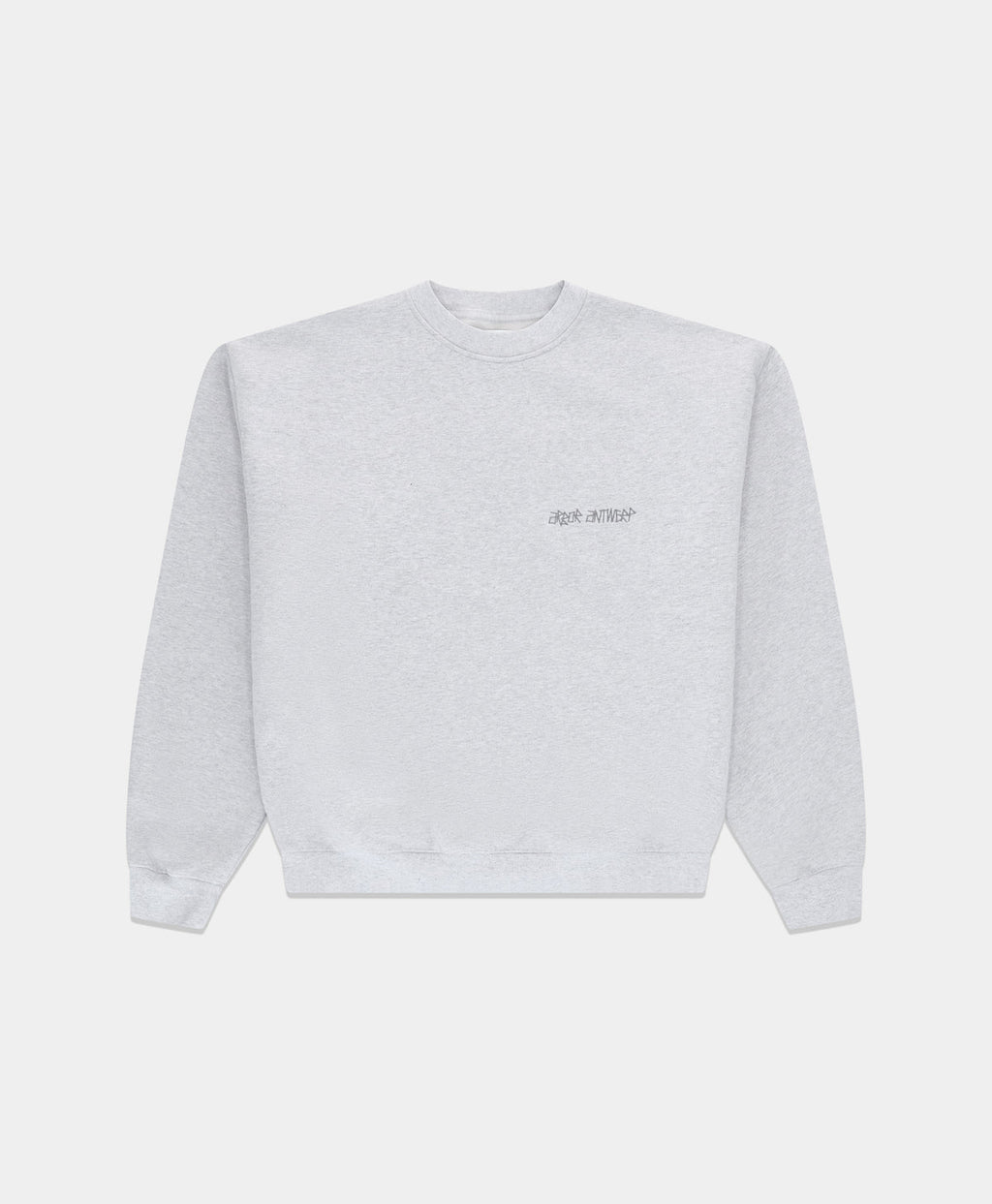 SILVER METALLIC CREWNECK