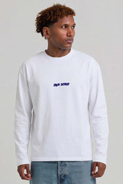 ARBOR ANTWERP Spray outline longsleeve white