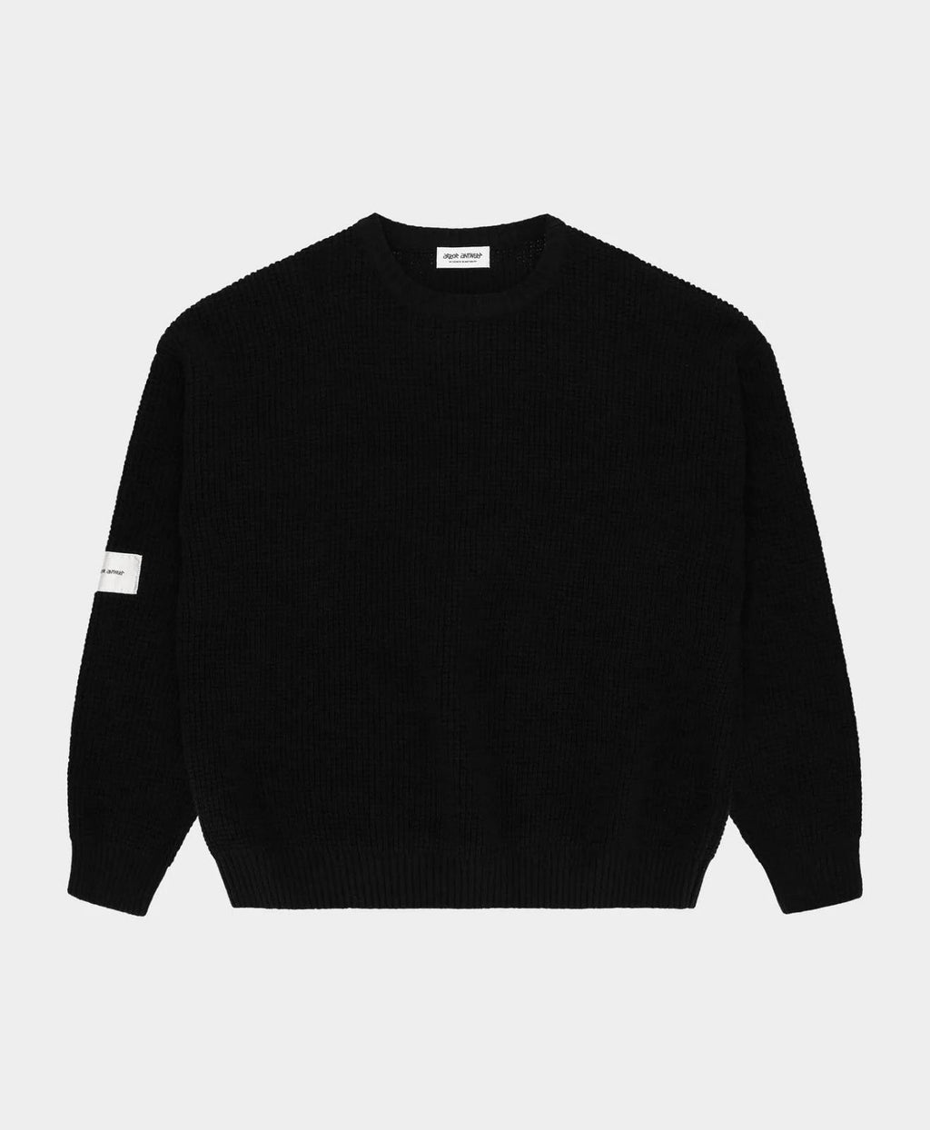 ARBOR ANTWERP Textured knit black