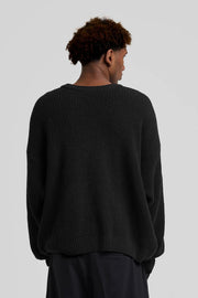 ARBOR ANTWERP Textured knit black