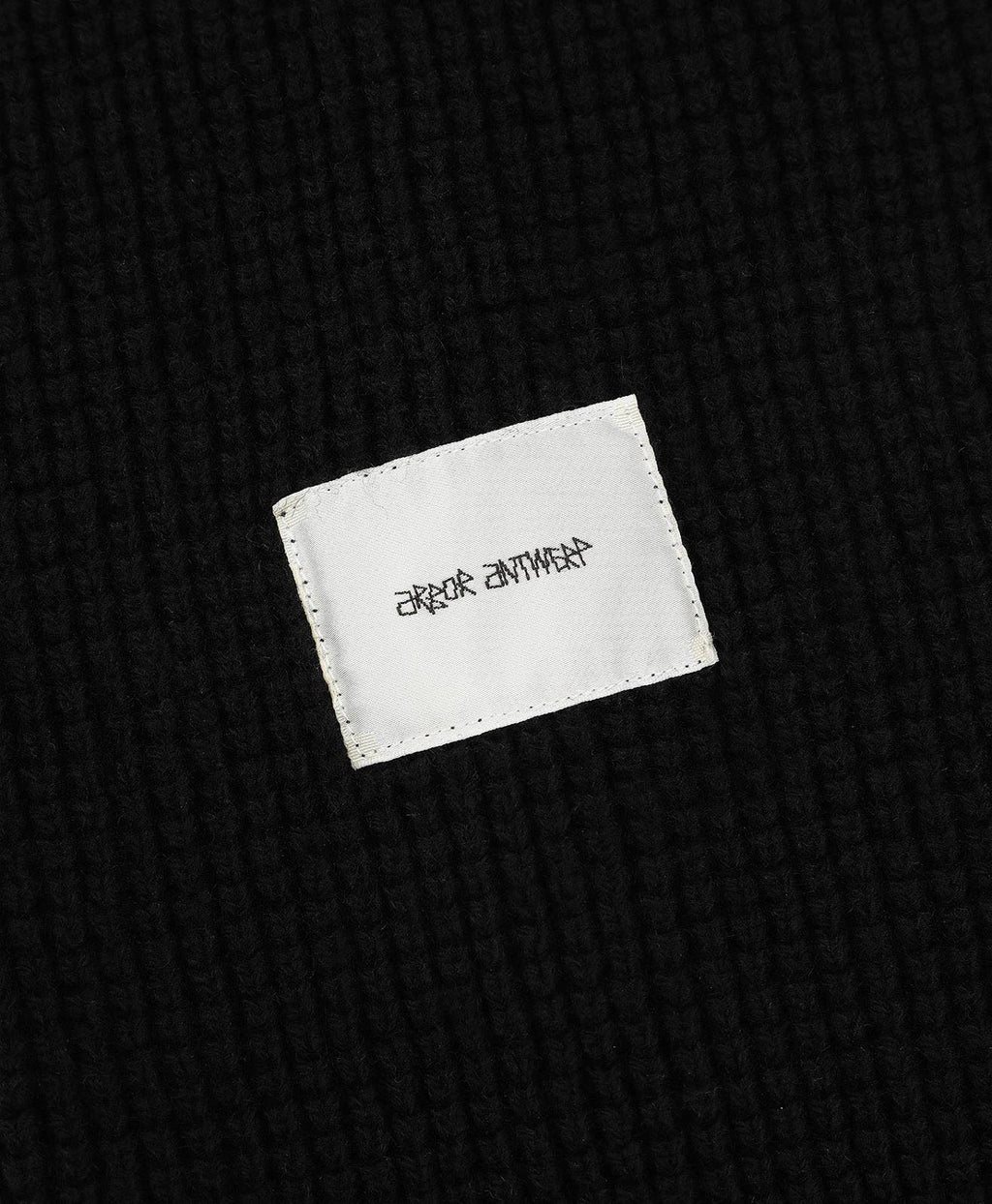 ARBOR ANTWERP Textured knit black