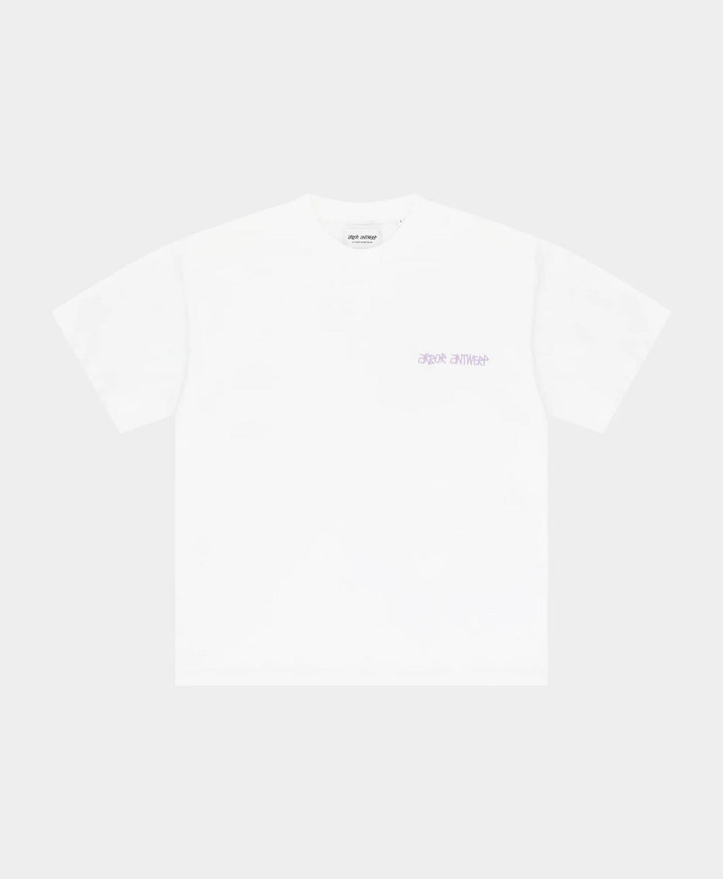 ARBOR ANTWERP Two-tone flower t-shirt