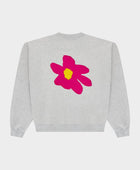 ARBOR ANTWERP Violet pink crewneck grey