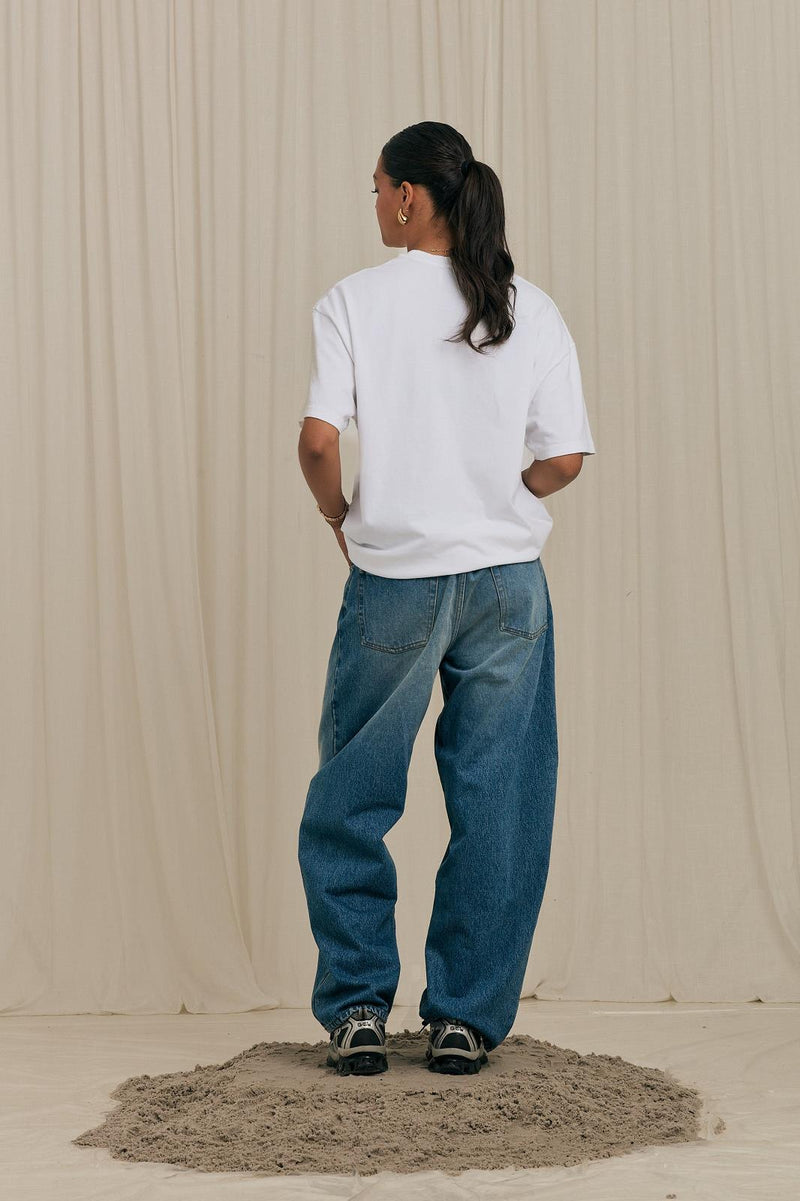 ARBOR ANTWERP White AA Arbor logo t-shirt