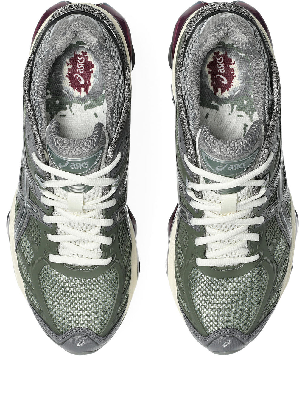 ASICS Gel-Kinetic 2.0 sneakers 1203A678-300 lichen green beniimo purple