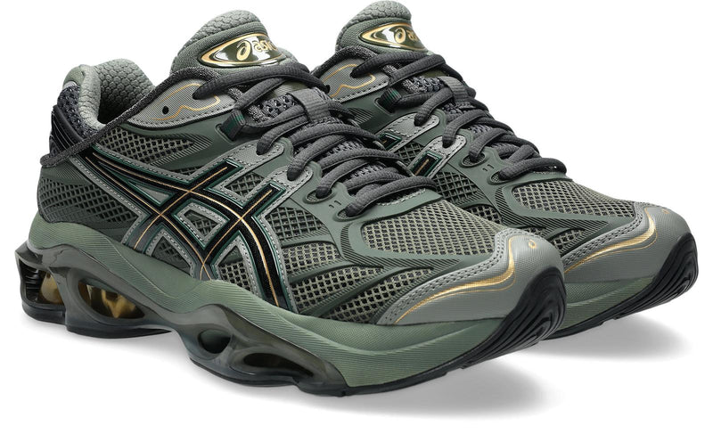 ASICS Gel-Kinetic 2.0 sneakers obsidian grey/olive canvas