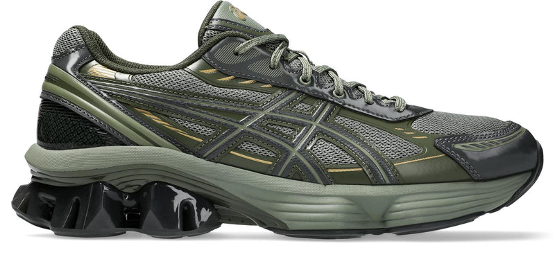 ASICS Gel-Kinetic fluent sneakers lichen green obsidian grey 1203A591-301
