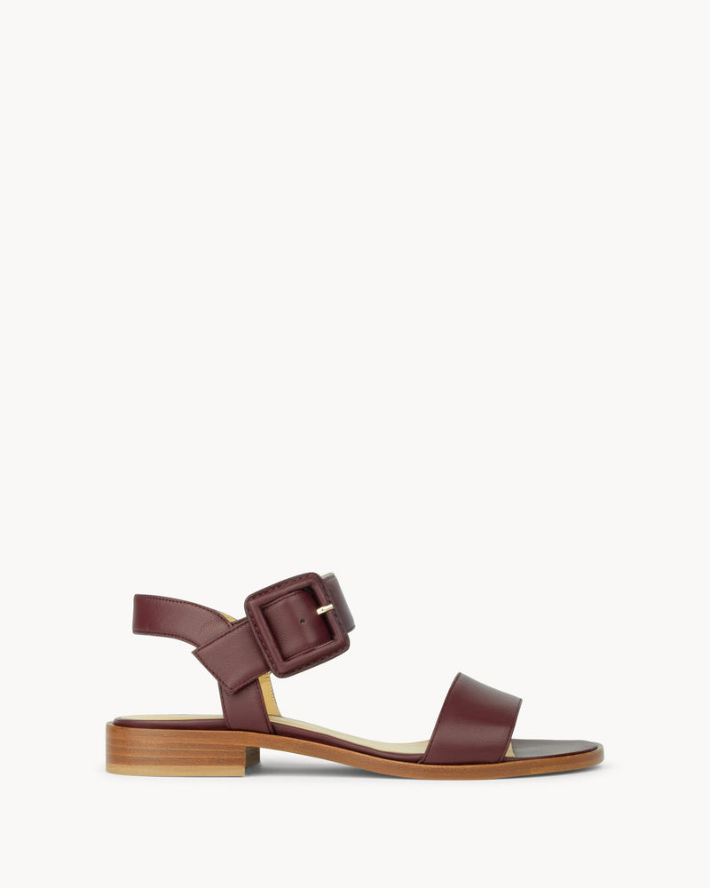 ATELIER CONTENT Enissa sandals burgundy - Shop in store at Monar