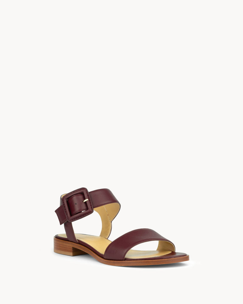 ATELIER CONTENT Enissa sandals burgundy - Shop in store at Monar