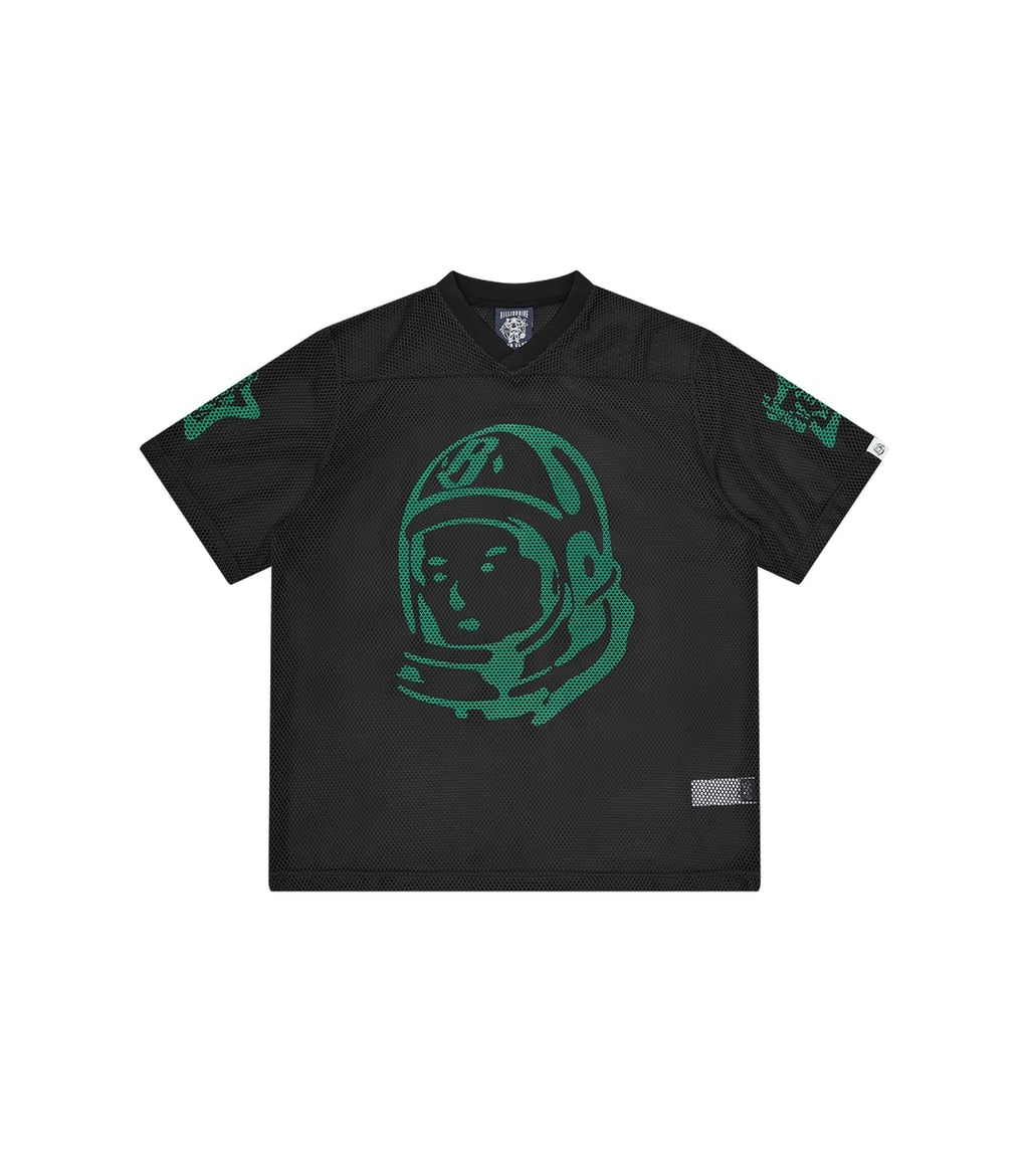 BILLIONAIRE BOYS CLUB Astro big mesh football shirt black