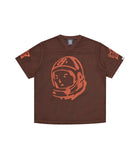 BILLIONAIRE BOYS CLUB Astro big mesh football shirt brown
