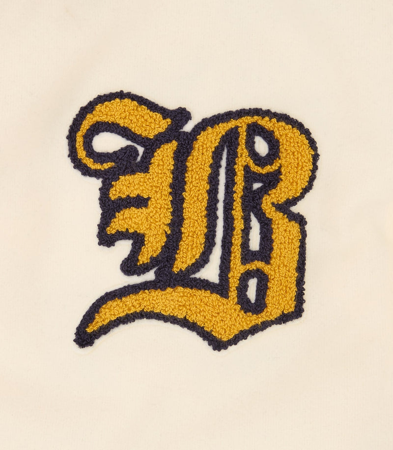 FANFARE SCRIPT LOGO VARSITY JACKET