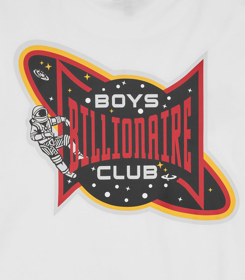 BILLIONAIRE BOYS CLUB Multi graphic LS t-shirt white