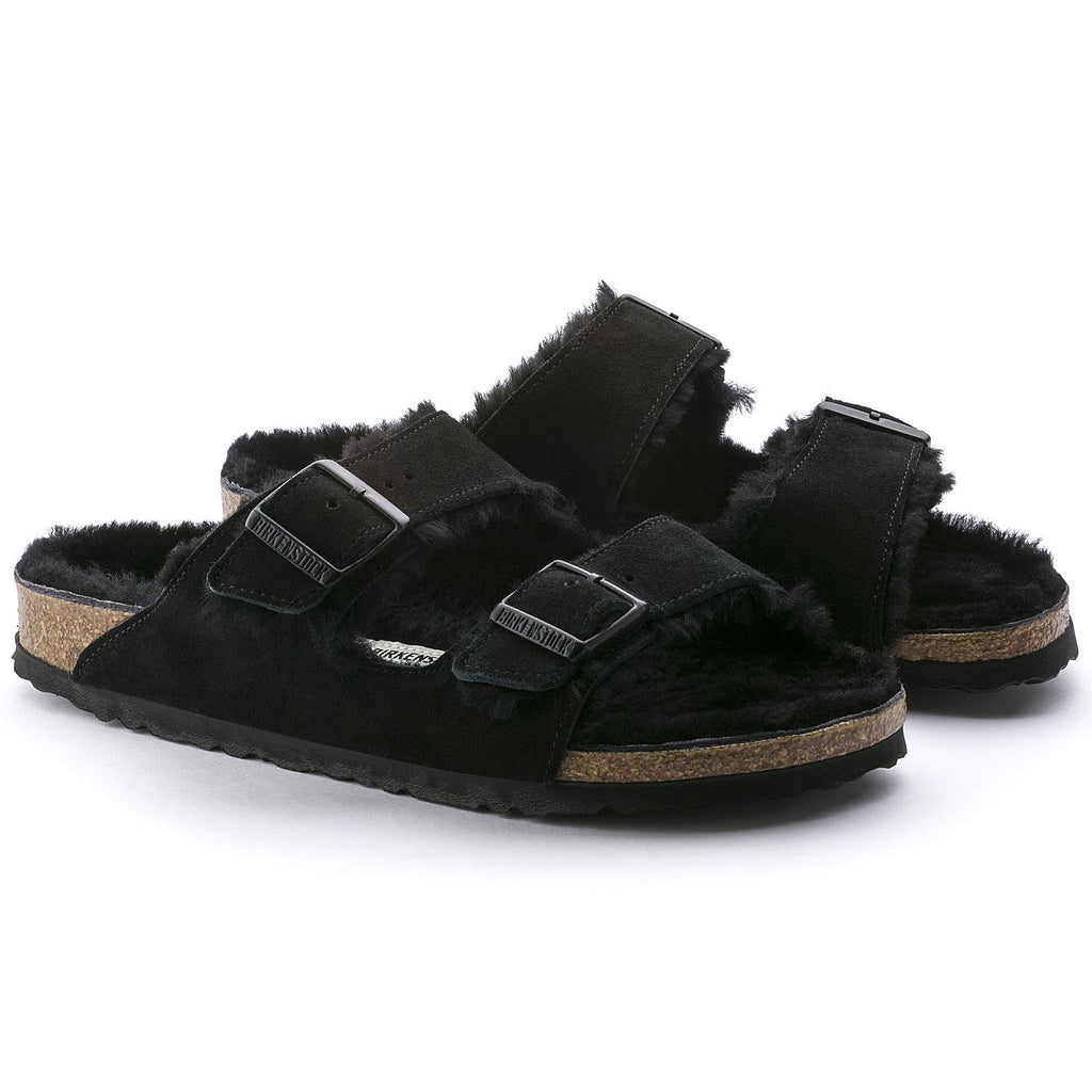 BIRKENSTOCK Arizona shearling black