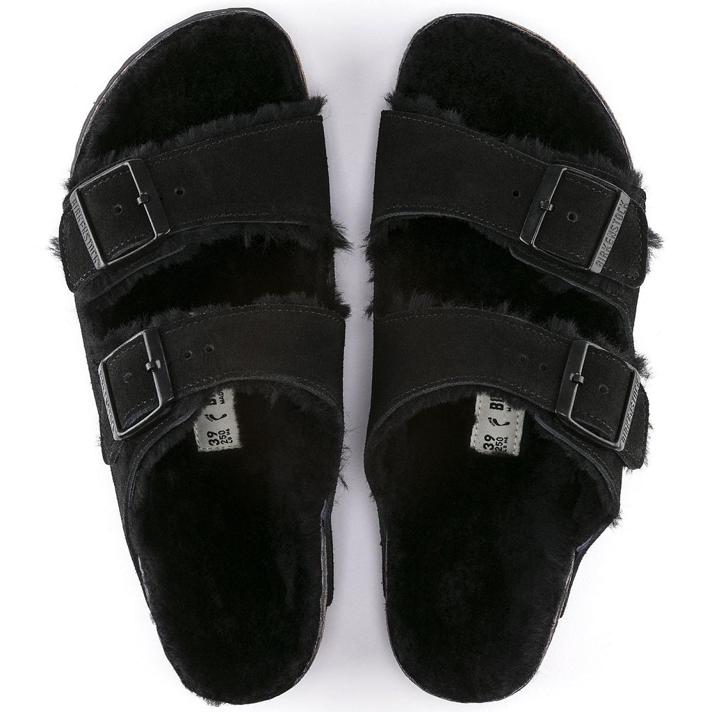 BIRKENSTOCK Arizona shearling black