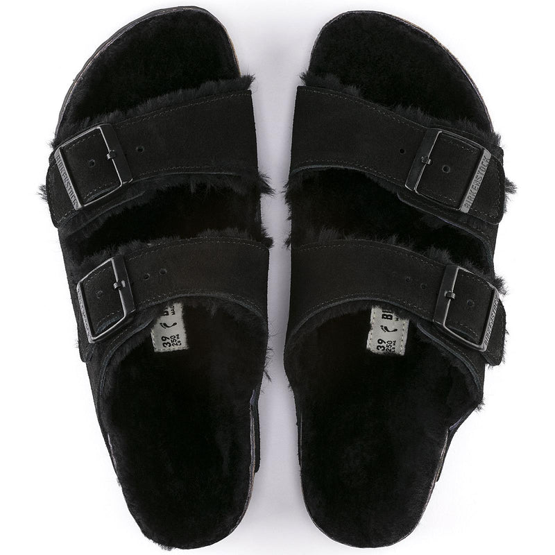 BIRKENSTOCK Arizona shearling black
