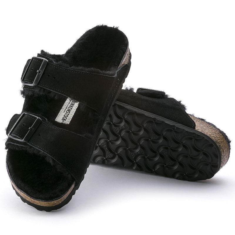 BIRKENSTOCK Arizona shearling black