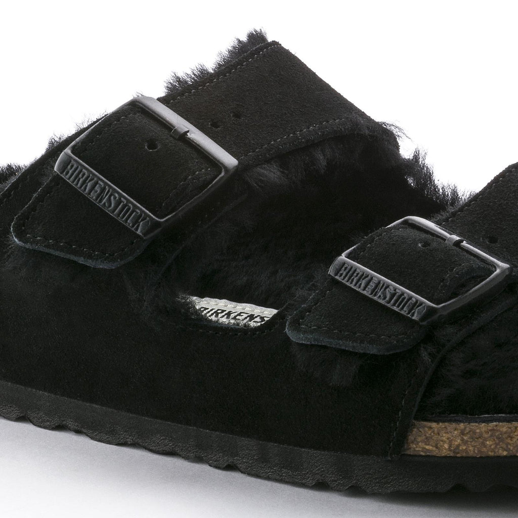 BIRKENSTOCK Arizona shearling black